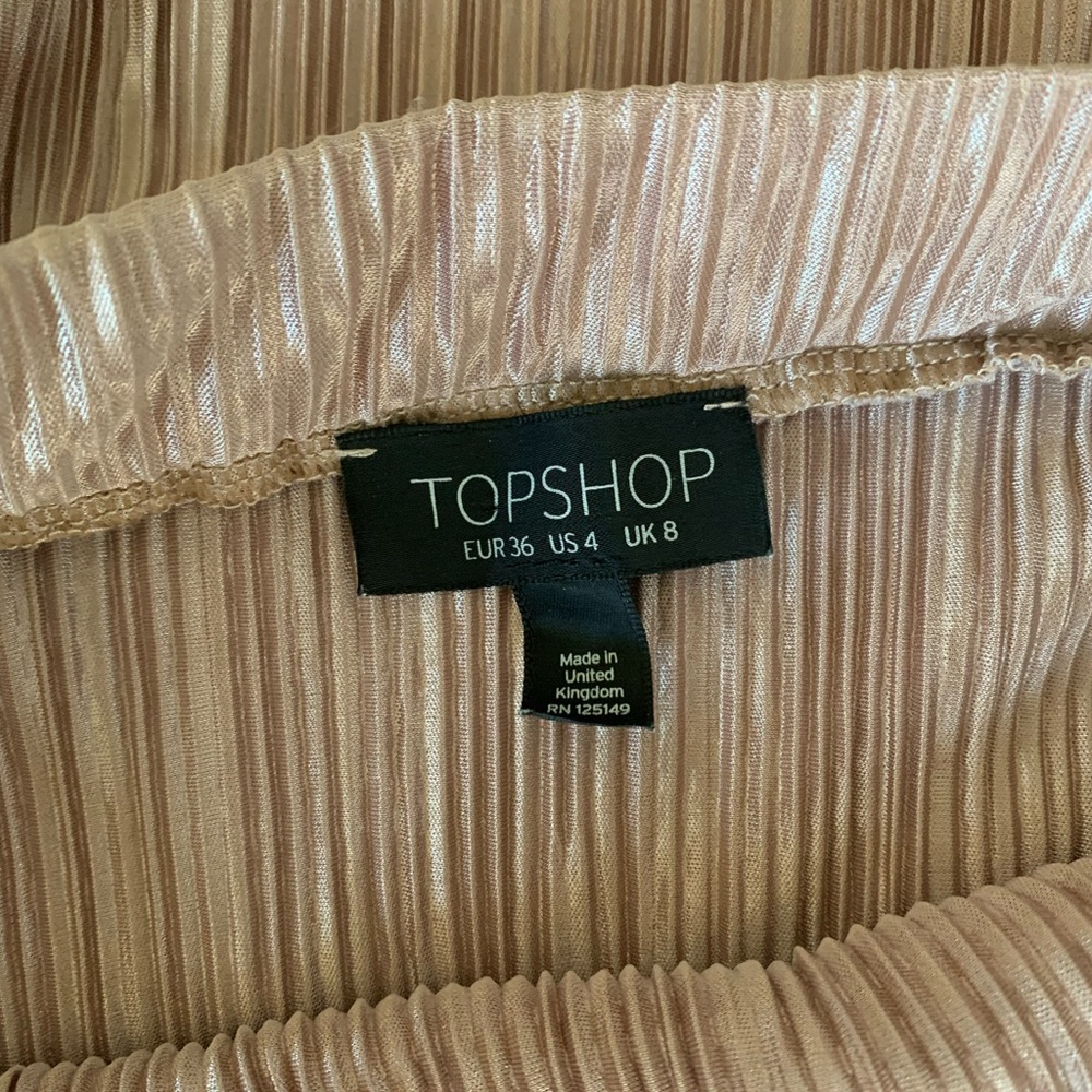 Topshop Women's Cream Top